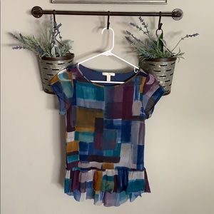 Anthropologie Peplum Top